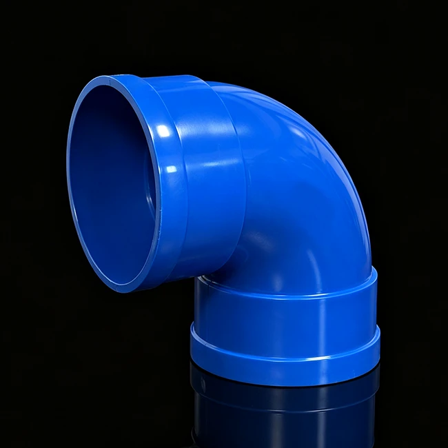 Minkeb blu UPVC 90 grad